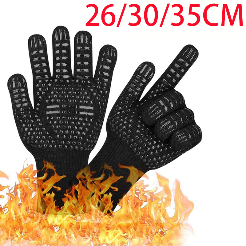 Heat Resistant Glove - BBQ-handschoenen Vlamvertragend Antislip Grillen Brandhandschoenen Hittebestendige