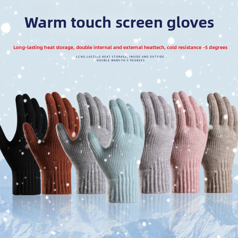 Dames winterhandschoenen, dikk - Wool Glove Lined recensie en prijs