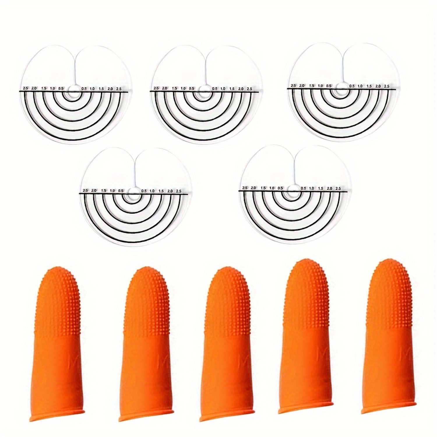 5 stuks ronde haarverlengstukk - Latex Disposable Glove recensie en prijs