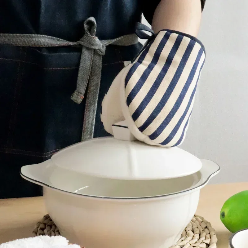 1 paar katoenen ovenwanten en  - Heat Resistant Glove recensie en prijs